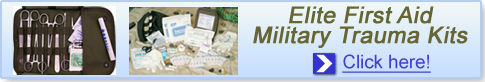 Elite First Aid Military Trauma Kits