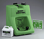 Eyesaline&reg; Porta Stream II, eye wash station / eye wash sign (#200) - 1 station 