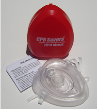 CPR Savers&reg; CPR Mask Kit - Red 