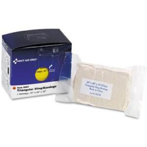 36"x36"x51" Triangular sling/bandage with 2 safety pins - 20 per box 