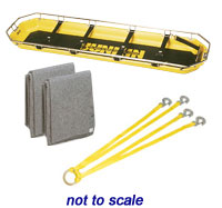Plastic Splint Stretcher Kit