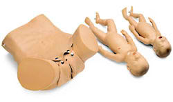 Forceps/Vacuum Delivery OB Manikin - White